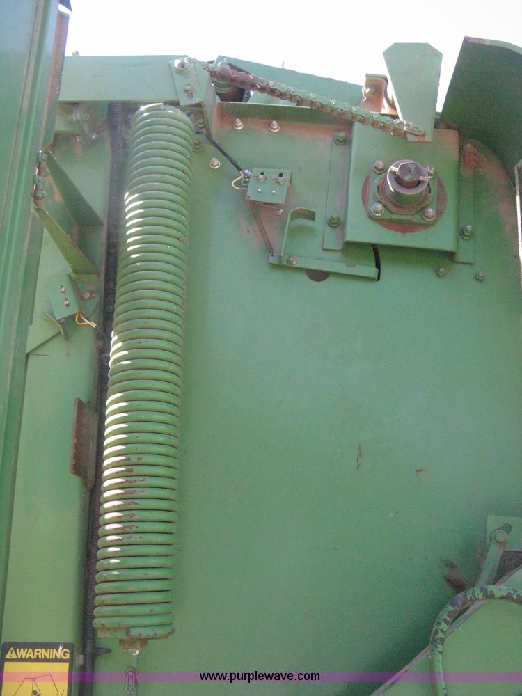 image for item H6300 John Deere 430 round baler