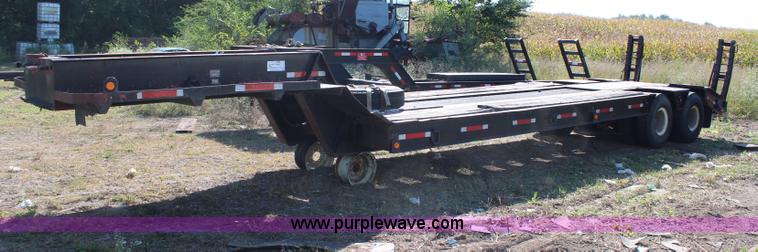 image for item H6753 1978 Hercules 35LB lowboy trailer