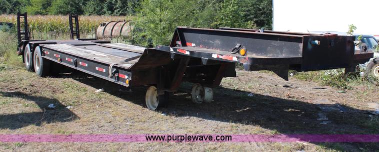 image for item H6753 1978 Hercules 35LB lowboy trailer