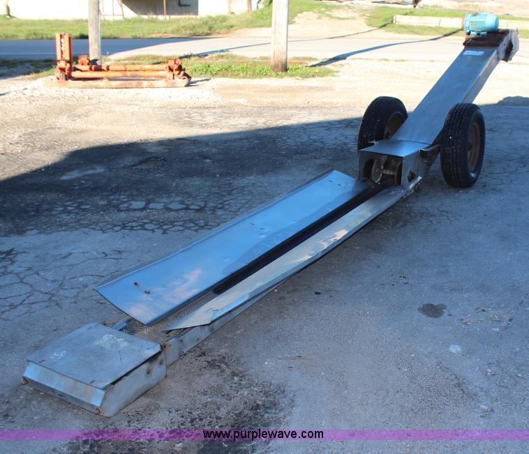 image for item H6768 Speed King stainless steel hopper conveyor