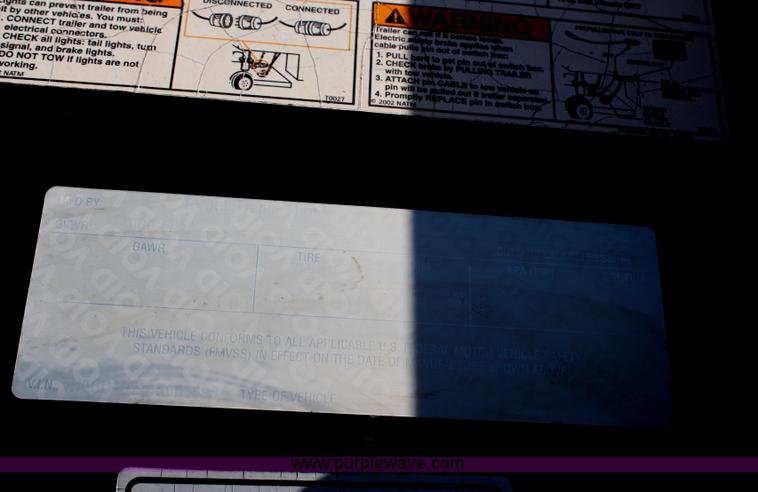 image for item H6784 2004 Target gooseneck trailer