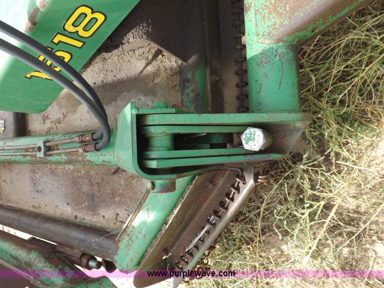 image for item I8442 John Deere 1518 15' rotary mower