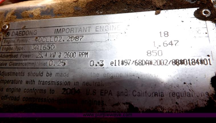 image for item I8447 Kioti DK35 MFWD tractor