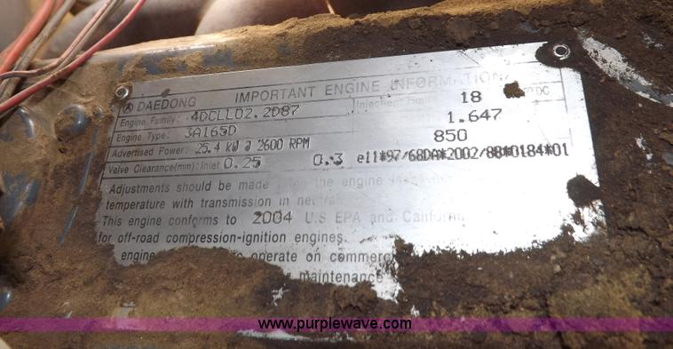 image for item I8447 Kioti DK35 MFWD tractor