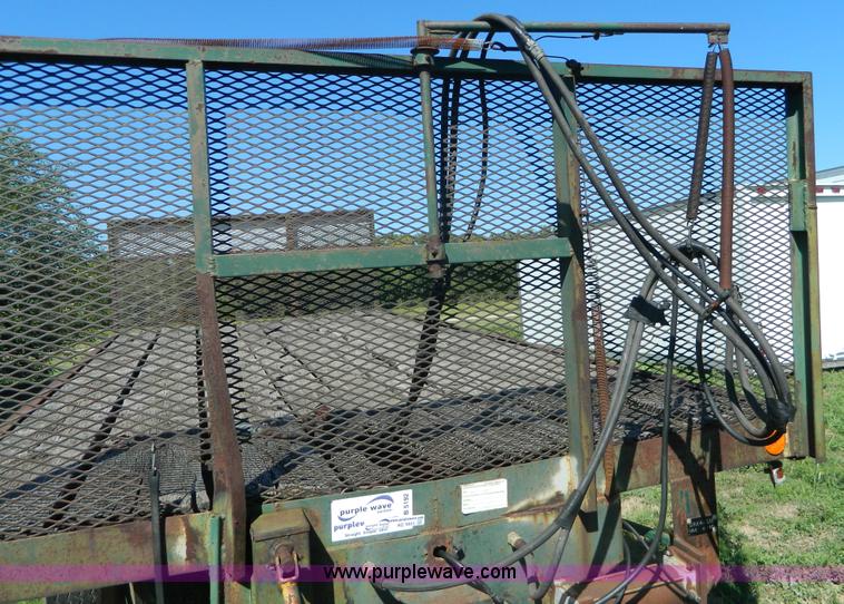 image for item AD9951 1965 shop built flatbed trailer