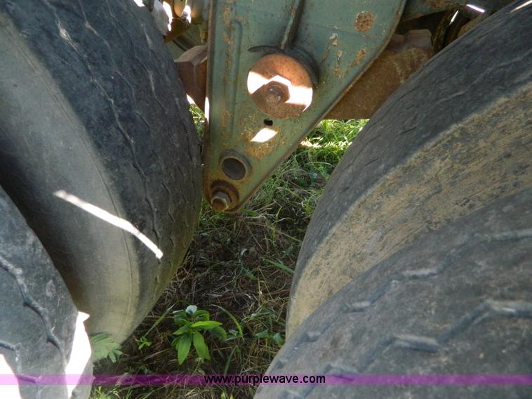 image for item AD9951 1965 shop built flatbed trailer