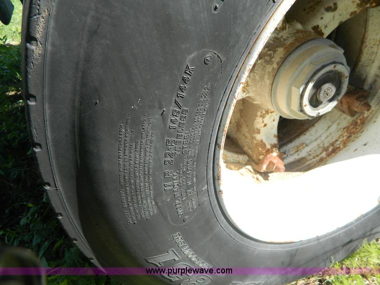 image for item AD9951 1965 shop built flatbed trailer