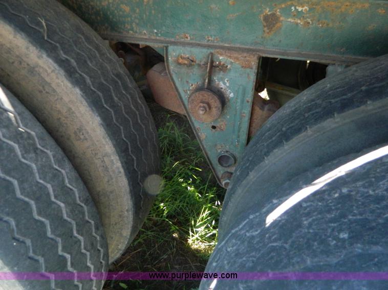 image for item AD9951 1965 shop built flatbed trailer