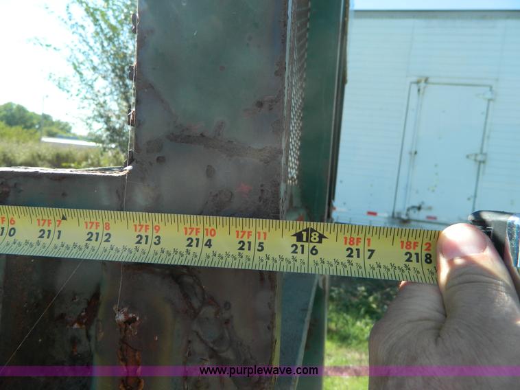 image for item AD9951 1965 shop built flatbed trailer