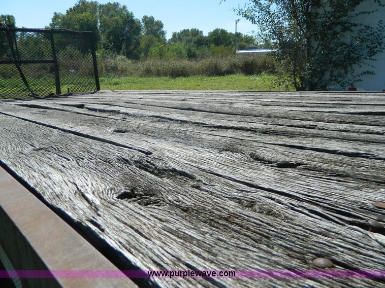 image for item AD9951 1965 shop built flatbed trailer