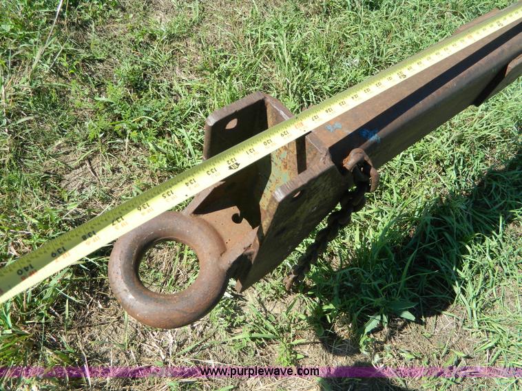 image for item AD9951 1965 shop built flatbed trailer