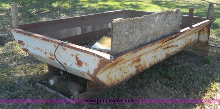 image for item AD9964 98"L x 67"W x 16"D dump box