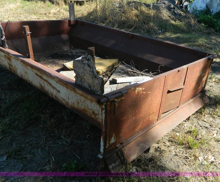 image for item AD9964 98"L x 67"W x 16"D dump box