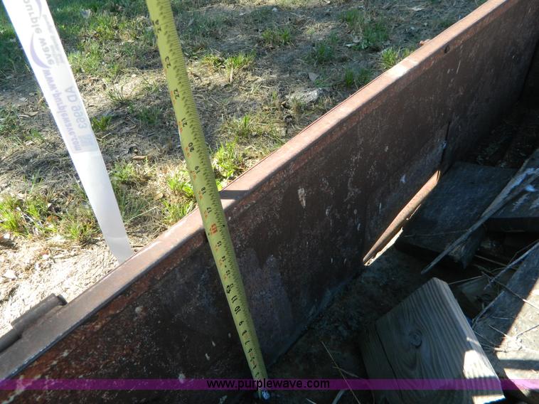 image for item AD9964 98"L x 67"W x 16"D dump box