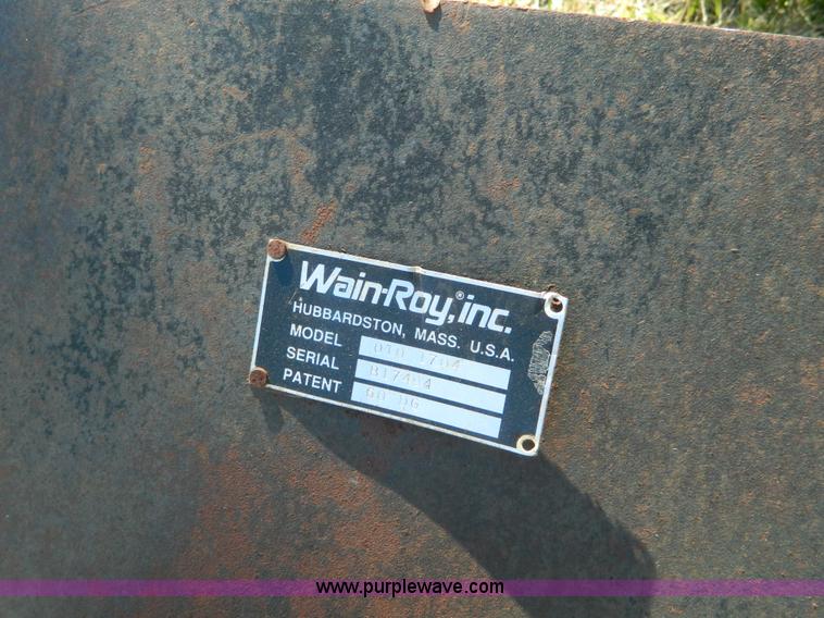 image for item AD9970 Wain-Roy 0101704 58" bucket