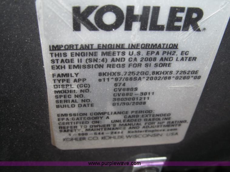 image for item AE9444 2008 Cub Cadet 53AH8ST3050 The Recon lawn mower