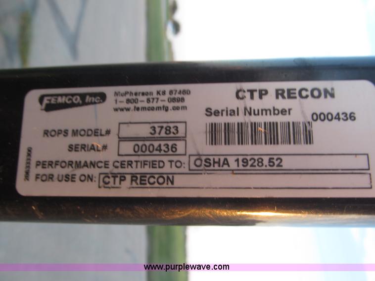 image for item AE9444 2008 Cub Cadet 53AH8ST3050 The Recon lawn mower