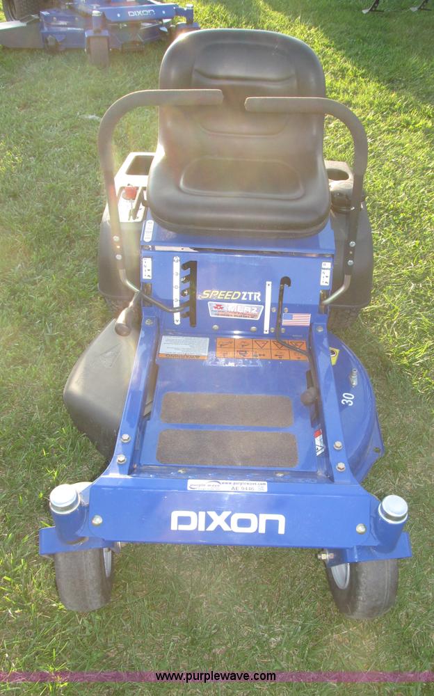 image for item AE9446 2012 Dixon Speed ZTR30 lawn mower