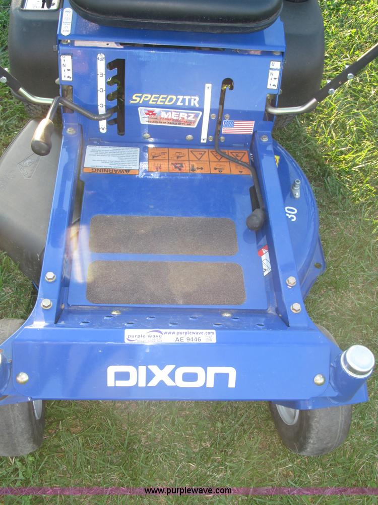 image for item AE9446 2012 Dixon Speed ZTR30 lawn mower