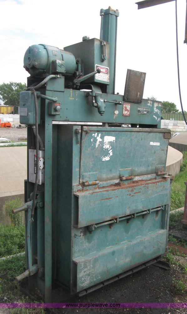image for item AN9669 Logemann Brothers industrial baler