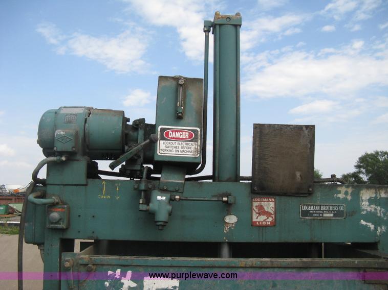 image for item AN9669 Logemann Brothers industrial baler