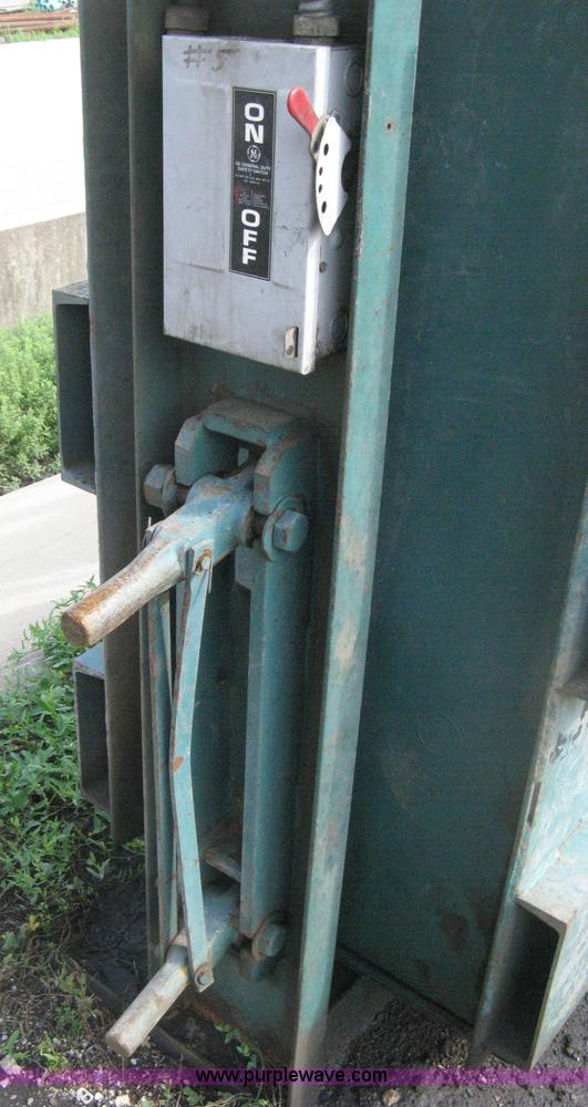 image for item AN9669 Logemann Brothers industrial baler