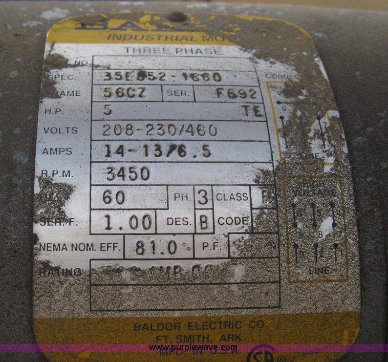 image for item AN9670 Ver-tech M60MD industrial baler