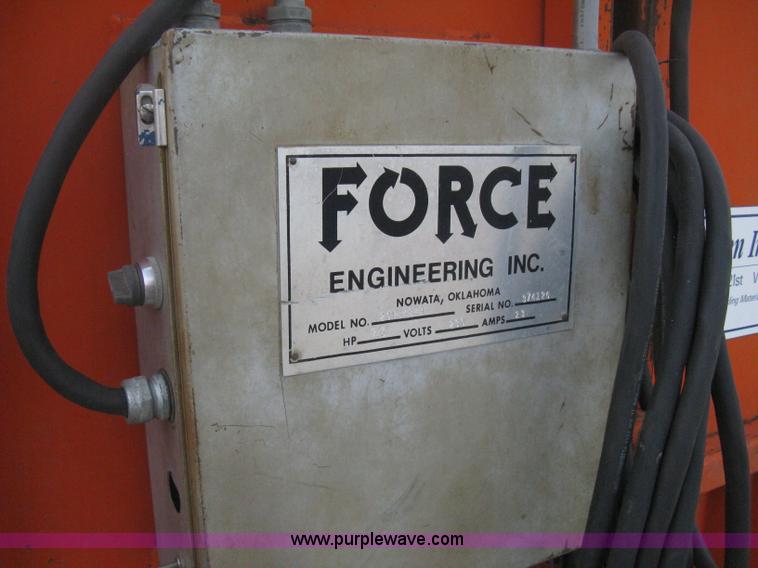 image for item AN9671 Force Engineering 20VB48-A industrial baler