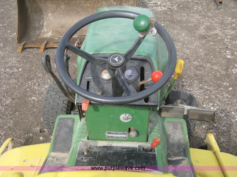 image for item AV9088 John Deere 400 garden tractor