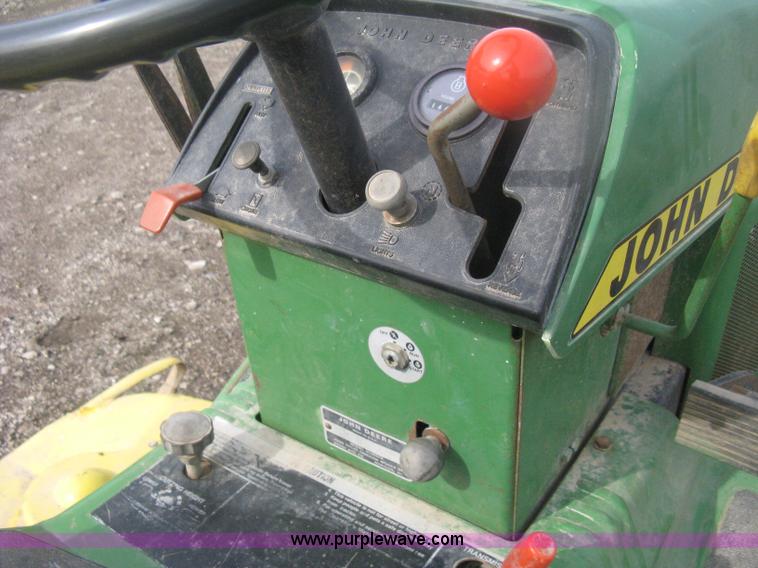 image for item AV9088 John Deere 400 garden tractor