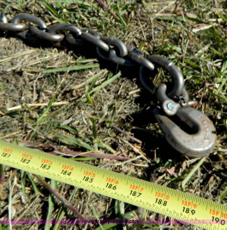 image for item AZ9126 (6) hardened steel log chains