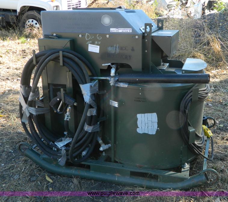 image for item AZ9138 U.S. Army diesel fired steam cleaner