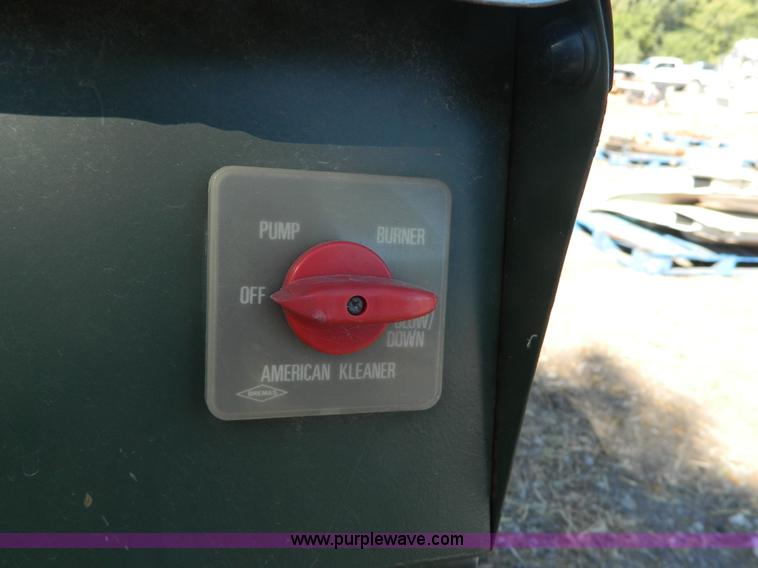 image for item AZ9138 U.S. Army diesel fired steam cleaner