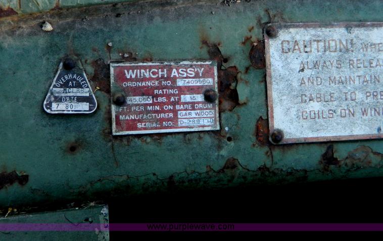 image for item AZ9146 Garwood winch