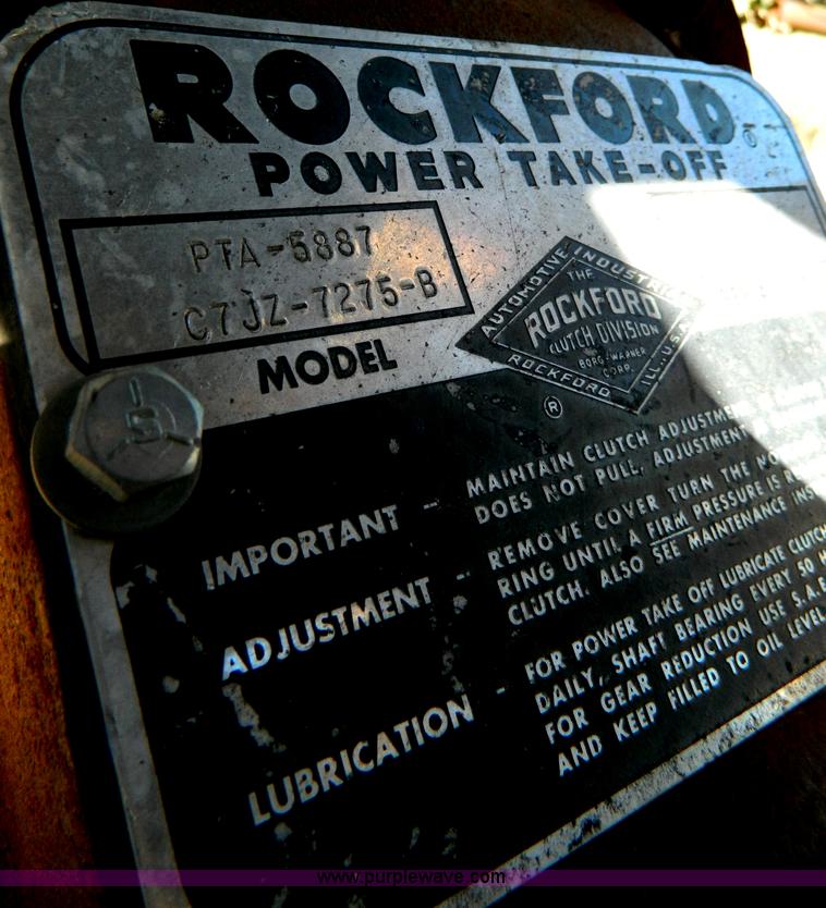 image for item D6042 Rockford PTA-5887 PTO power unit