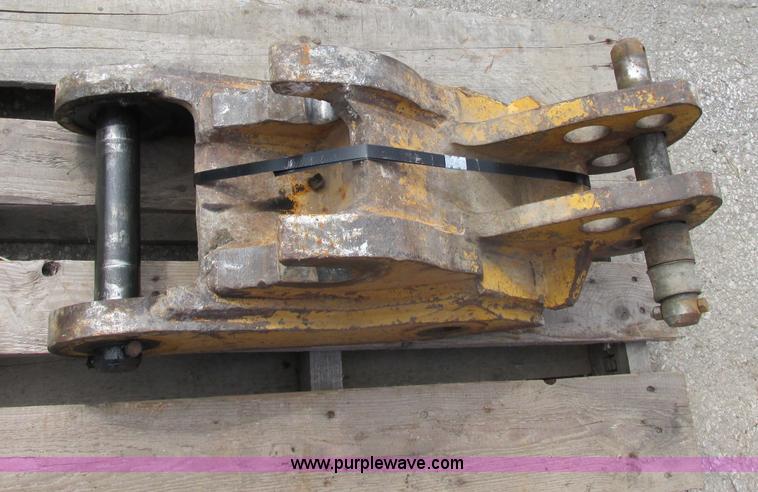 image for item F5239 John Deere backhoe quick attach