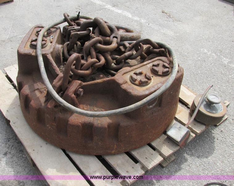 image for item F5242 Elect Cont'R and Mfg. scrap magnet with generator and switch