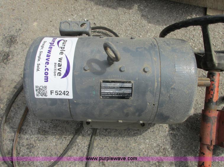 image for item F5242 Elect Cont'R and Mfg. scrap magnet with generator and switch