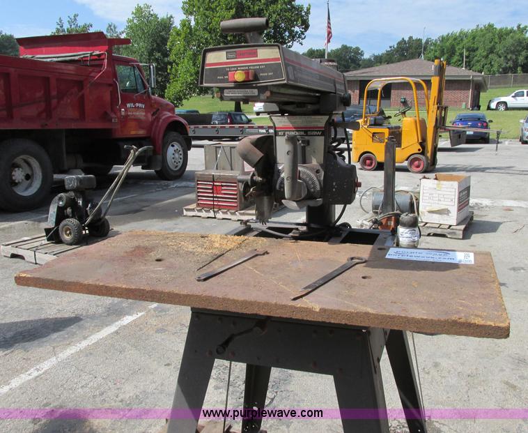 image for item F5245 Craftsman 10" radial arm saw