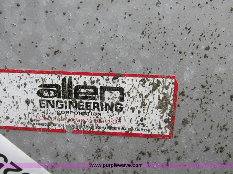 image for item F5255 Allen Engineering gas powered screed