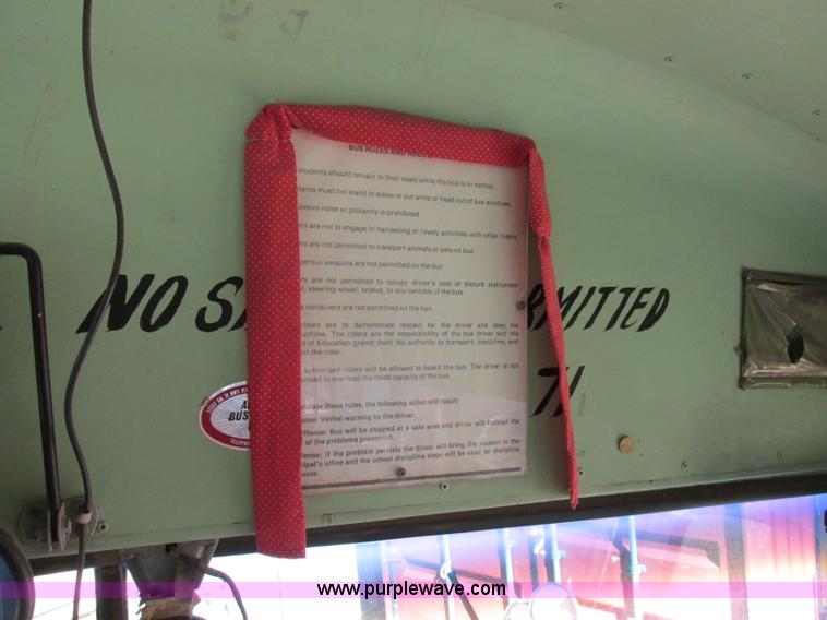 image for item F5314 1979 GMC 6000 SS-31 school bus