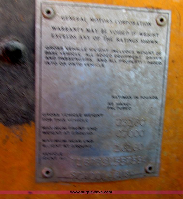 image for item F5314 1979 GMC 6000 SS-31 school bus