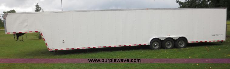 image for item F6658 2008 Vintage 0L844GN enclosed car hauler trailer