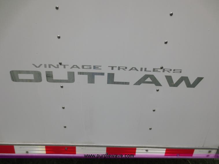 image for item F6658 2008 Vintage 0L844GN enclosed car hauler trailer