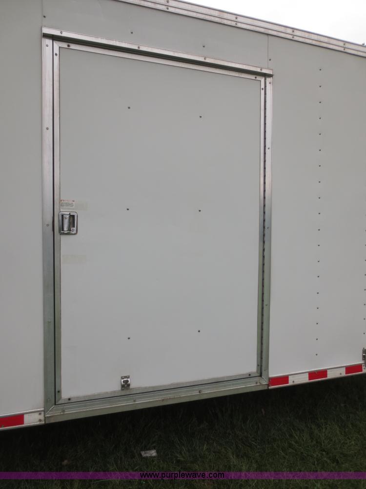 image for item F6658 2008 Vintage 0L844GN enclosed car hauler trailer