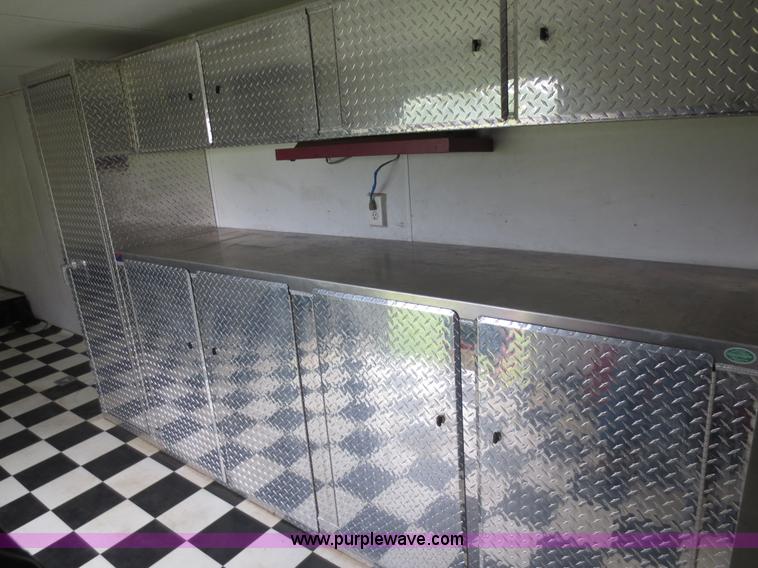 image for item F6658 2008 Vintage 0L844GN enclosed car hauler trailer