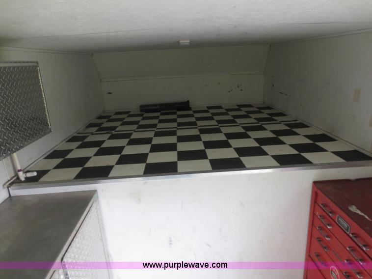 image for item F6658 2008 Vintage 0L844GN enclosed car hauler trailer