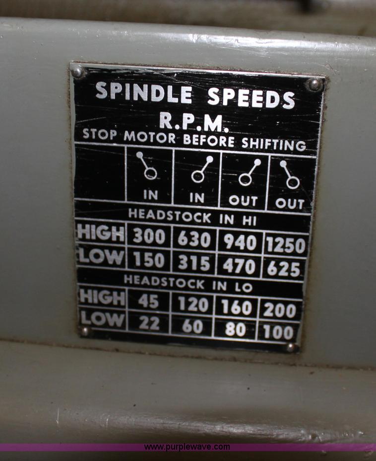 image for item G4126 Sheldon 3R lathe