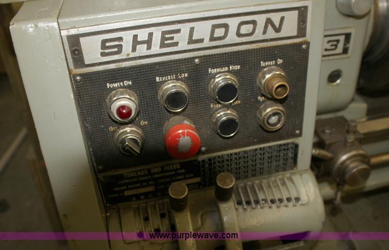 image for item G4126 Sheldon 3R lathe
