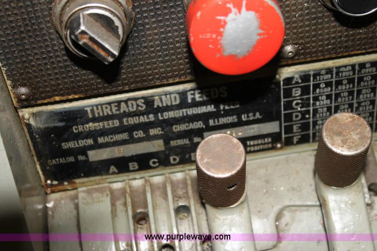 image for item G4126 Sheldon 3R lathe